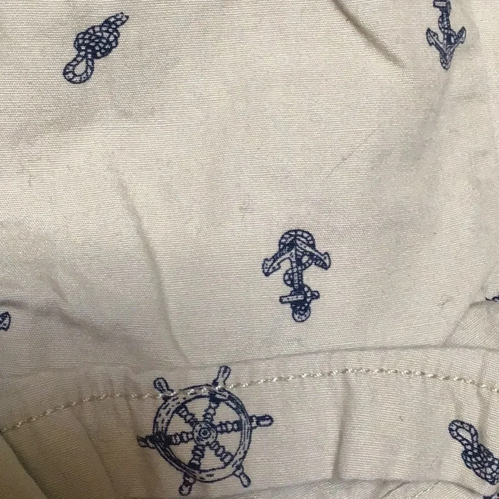 Carter’s Bundle‎ of 2 Button Down Shirts and Khaki Pull On Shorts 12 Months